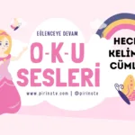 O,K,U,R,I,M Sesleri İle Bulmaca Etkinliği