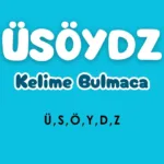 Ç,B,G,C,Ş Sesleri ile Kelime Bulmaca