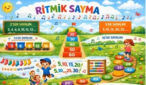 Ritmik Sayma Çalışma Kağıdı
