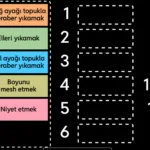 Abdest Almayı Öğreniyorum Sıralama Oyunu | Eğitici İslami Çocuk Etkinliği