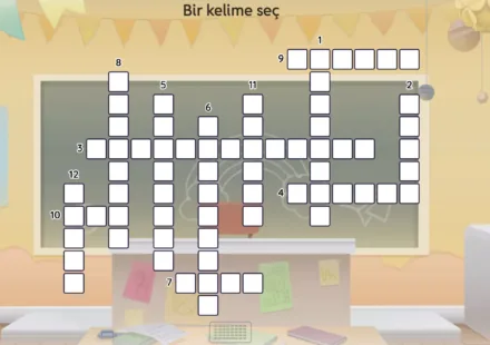 Hz. Muhammed’in aile büyüklerini öğreten çocuklara yönelik eğitici bulmaca oyunu