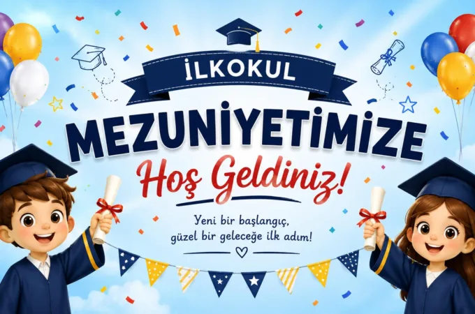 4.sınıf mezuniyet töreni